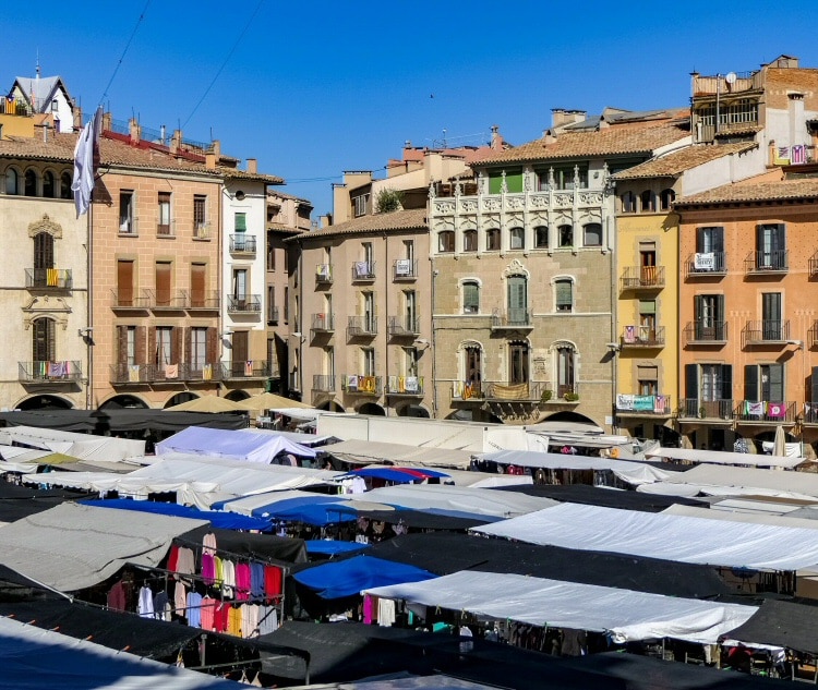 Ein Trüffelsucher in Katalonien